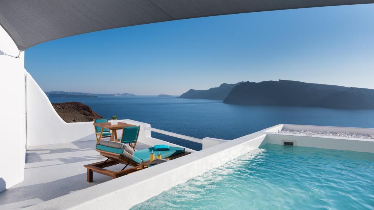 Maregio Suites (Adults Only) Oía Exteriör bild